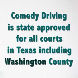 Comedy defensive driving coupon
