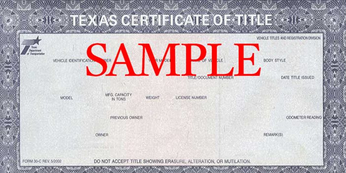 Texas Titles