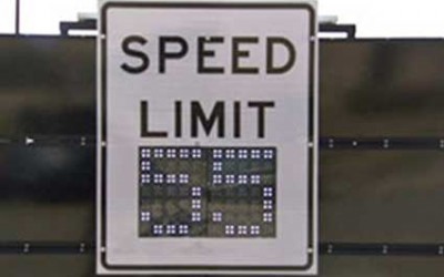 Digital Speed Limit Signs